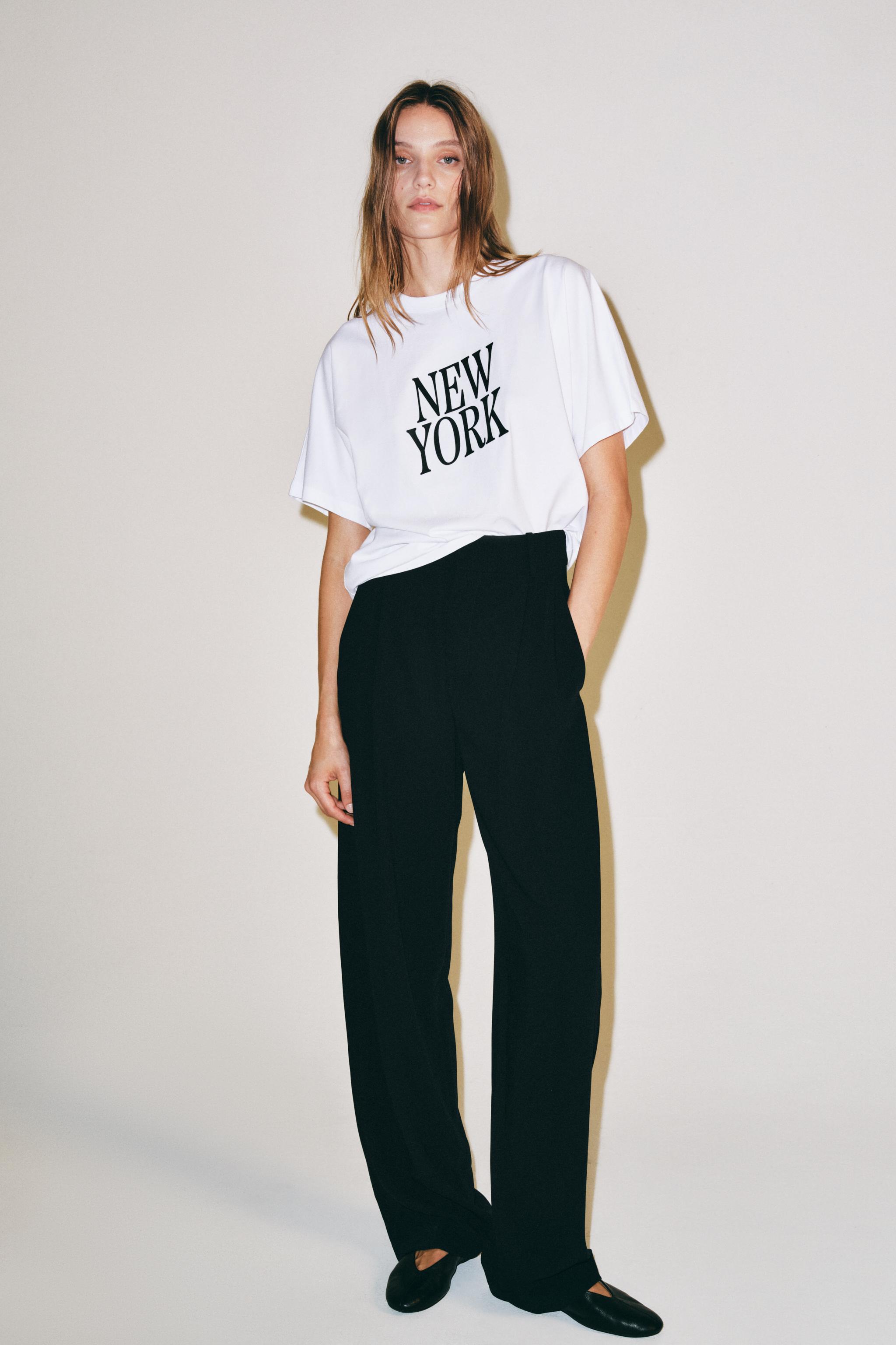 OVERSIZED TEXT T-SHIRT